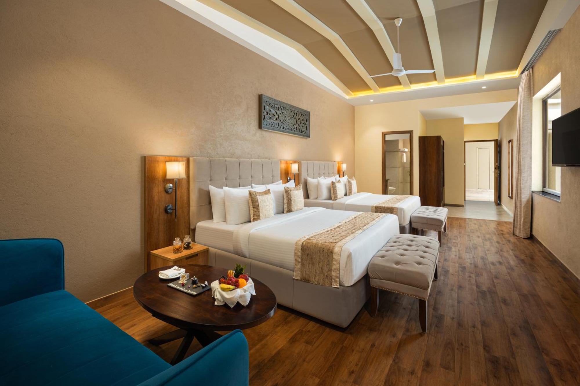 Essentia Luxury Resort & Spa Udaipur Luaran gambar